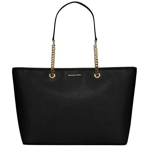 michael michael kors jet set chain medium multifunction tote|saffiano leather tote michael kors.